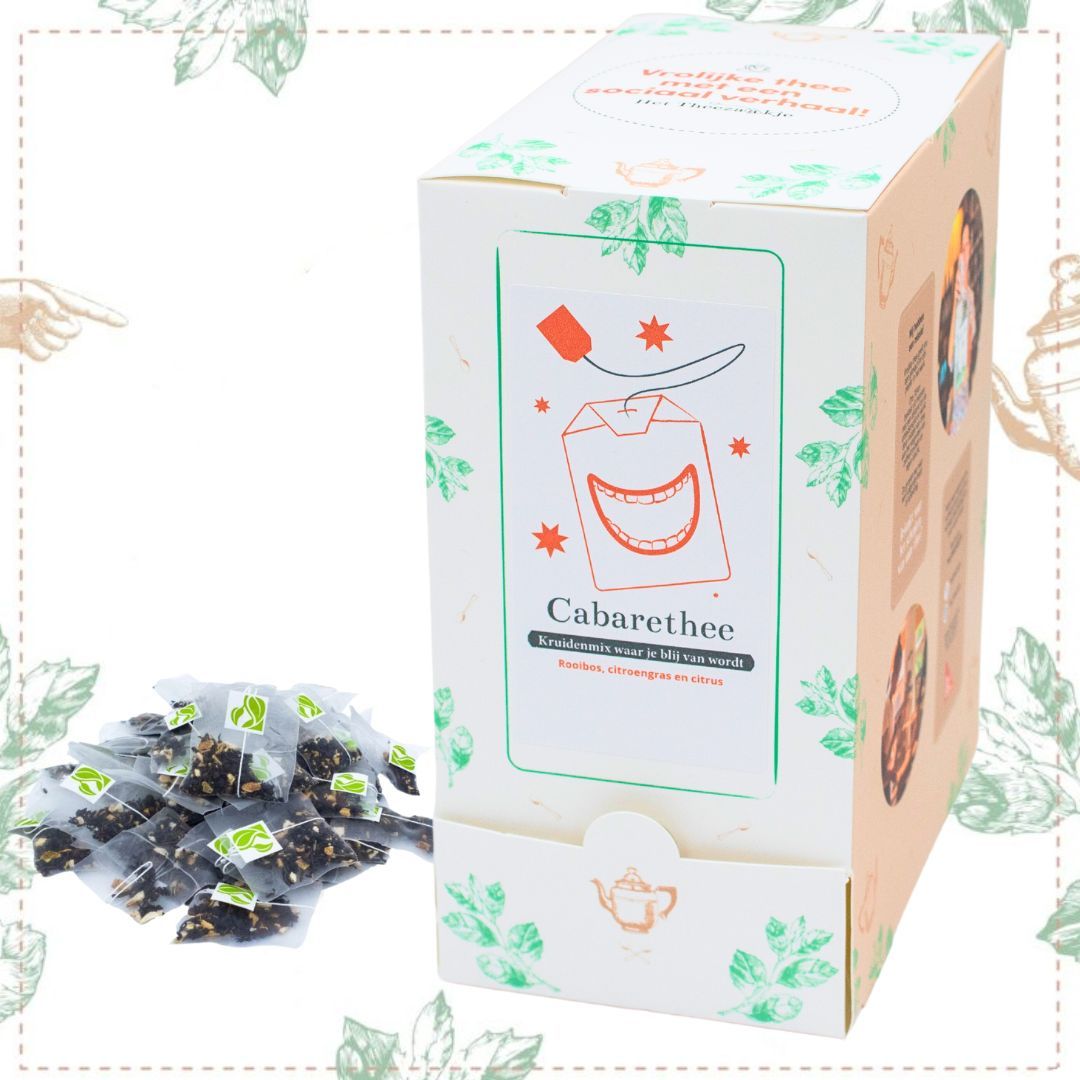 Cabarethee - éénkopszakjes - 200 stuks