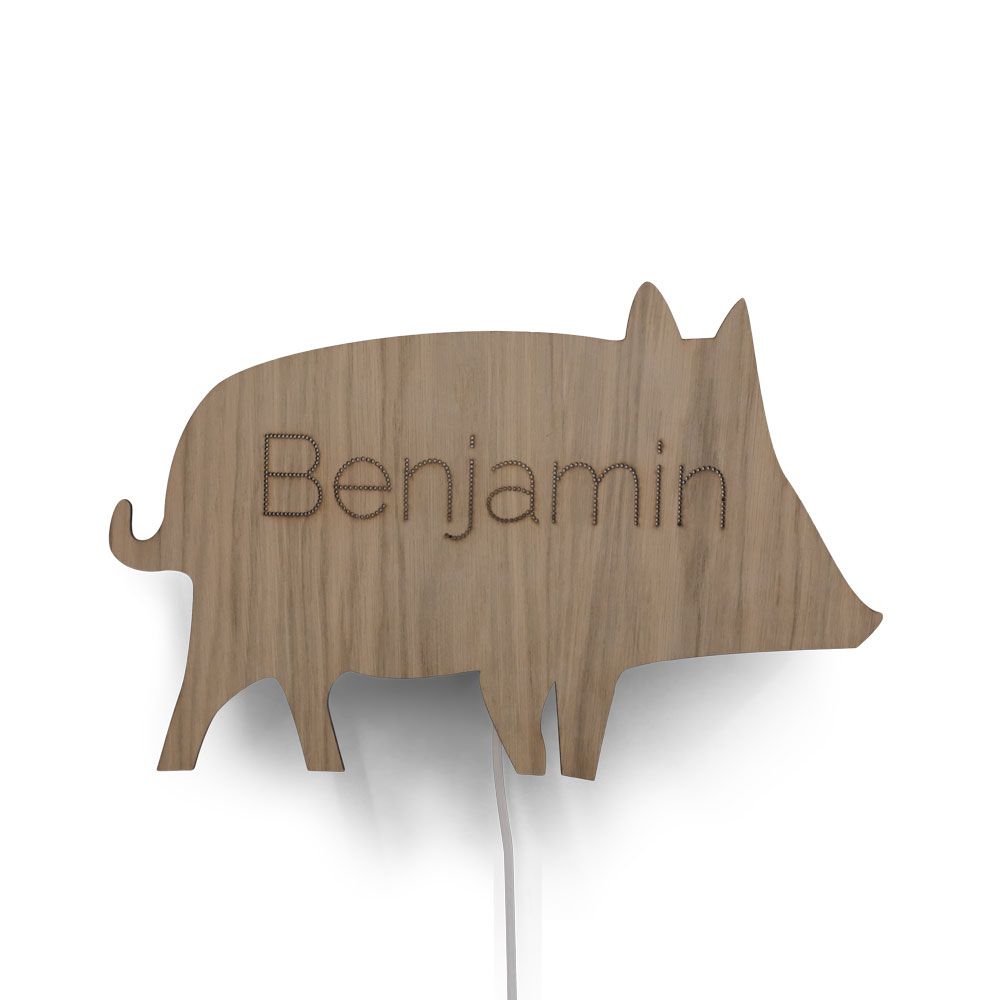 Wandlamp everzwijn