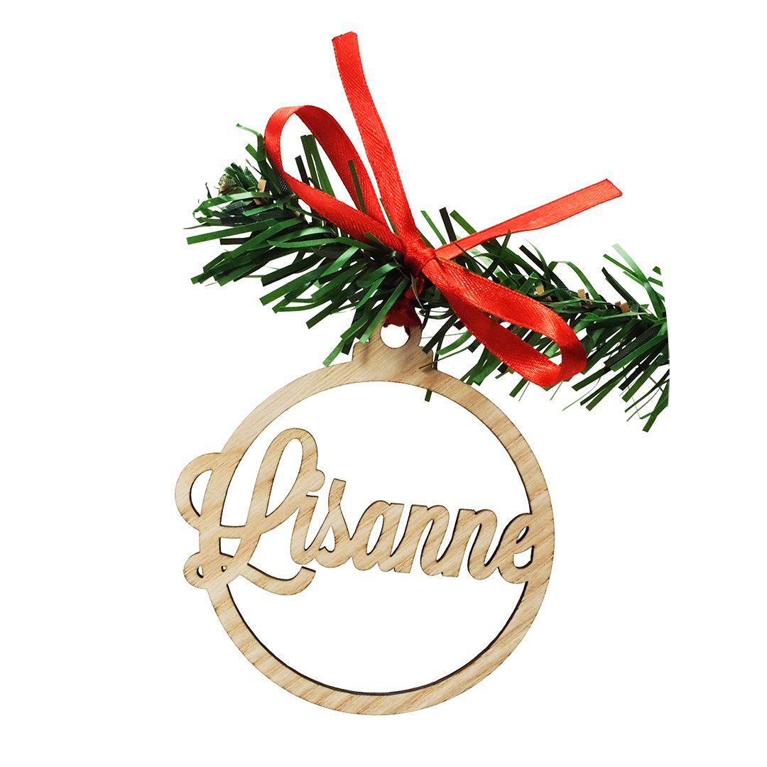Naamkerstbal - Klassiek - Hout