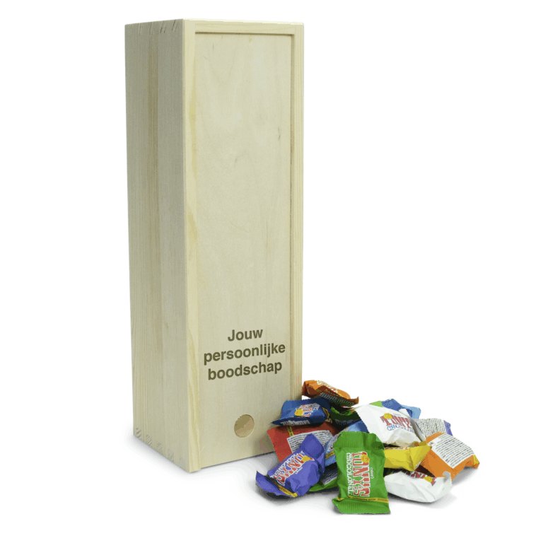 Cadeaubox met boodschap & Tiny Tony’s