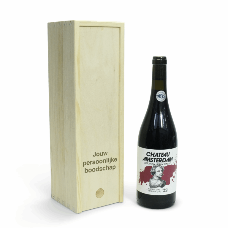 Cadeaubox met boodschap & Chateau Amsterdam