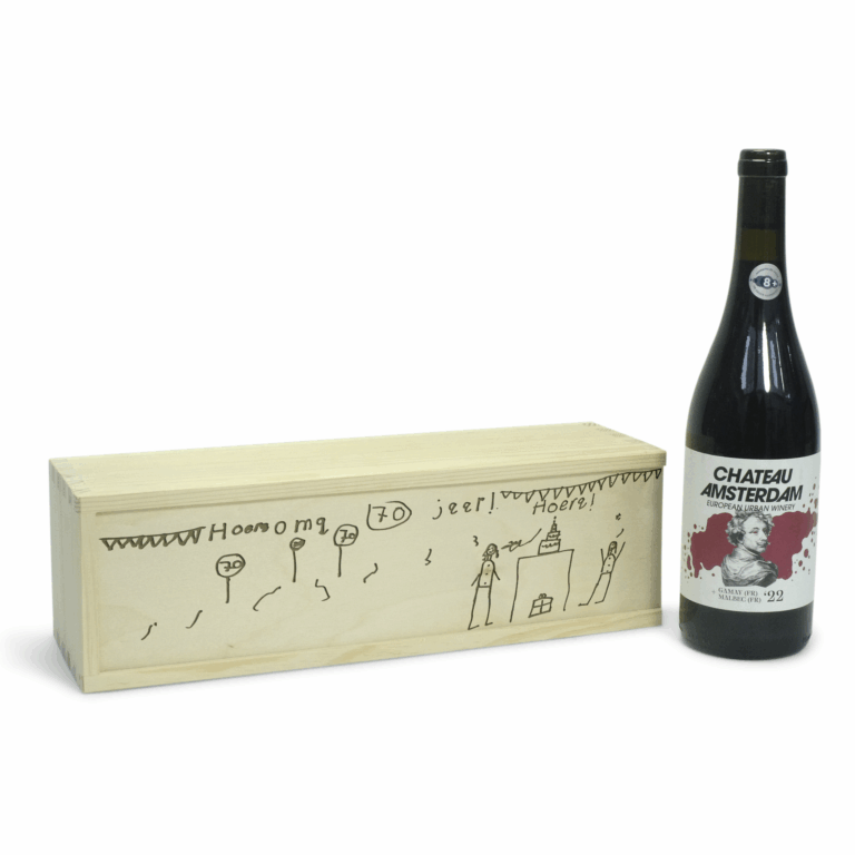 Cadeaubox met tekening & Chateau Amsterdam