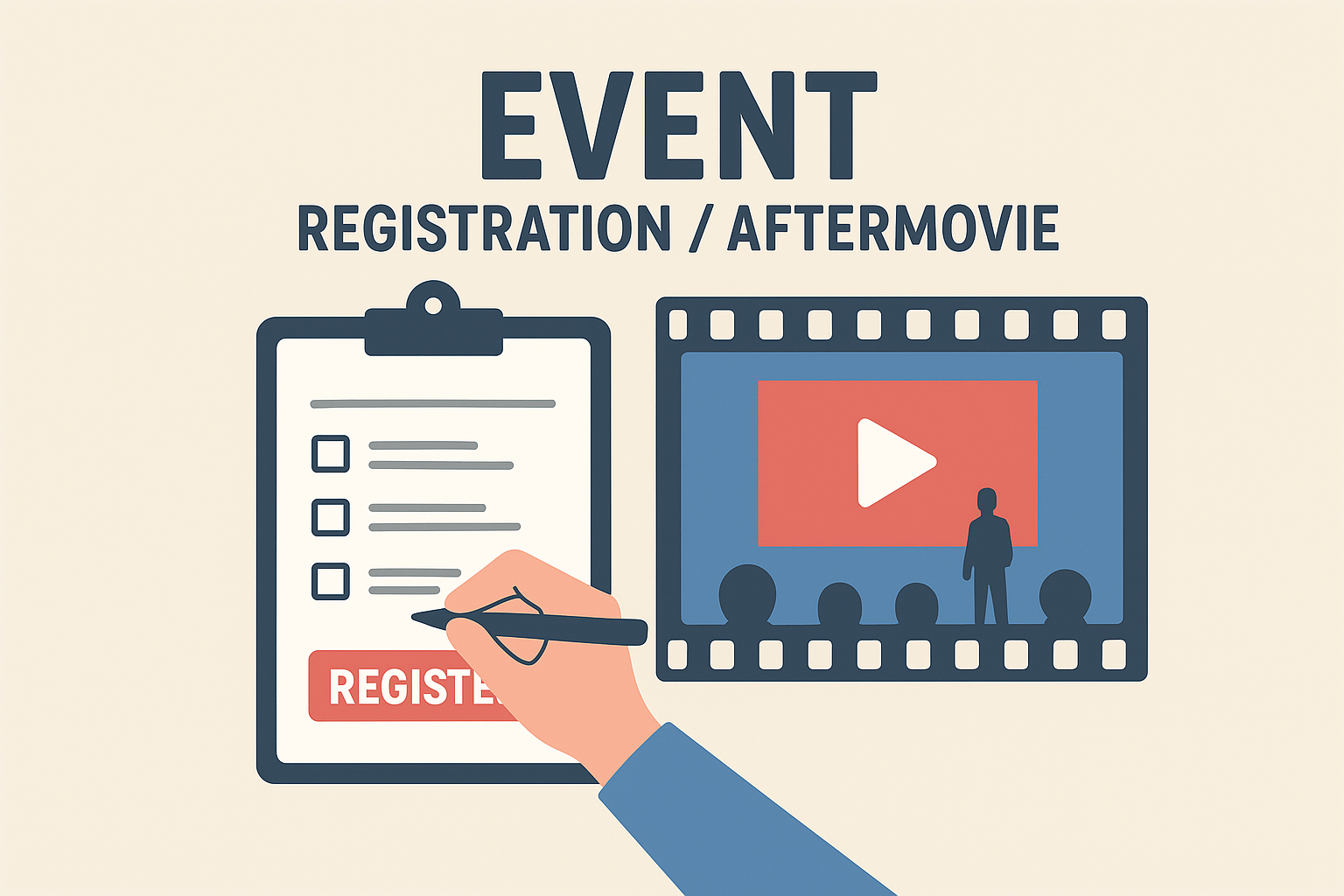 Evenement registratie/aftermovie
