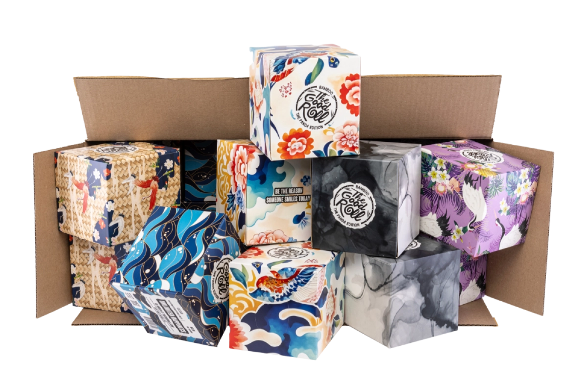 The Happy Panda Tissue 20 stuks