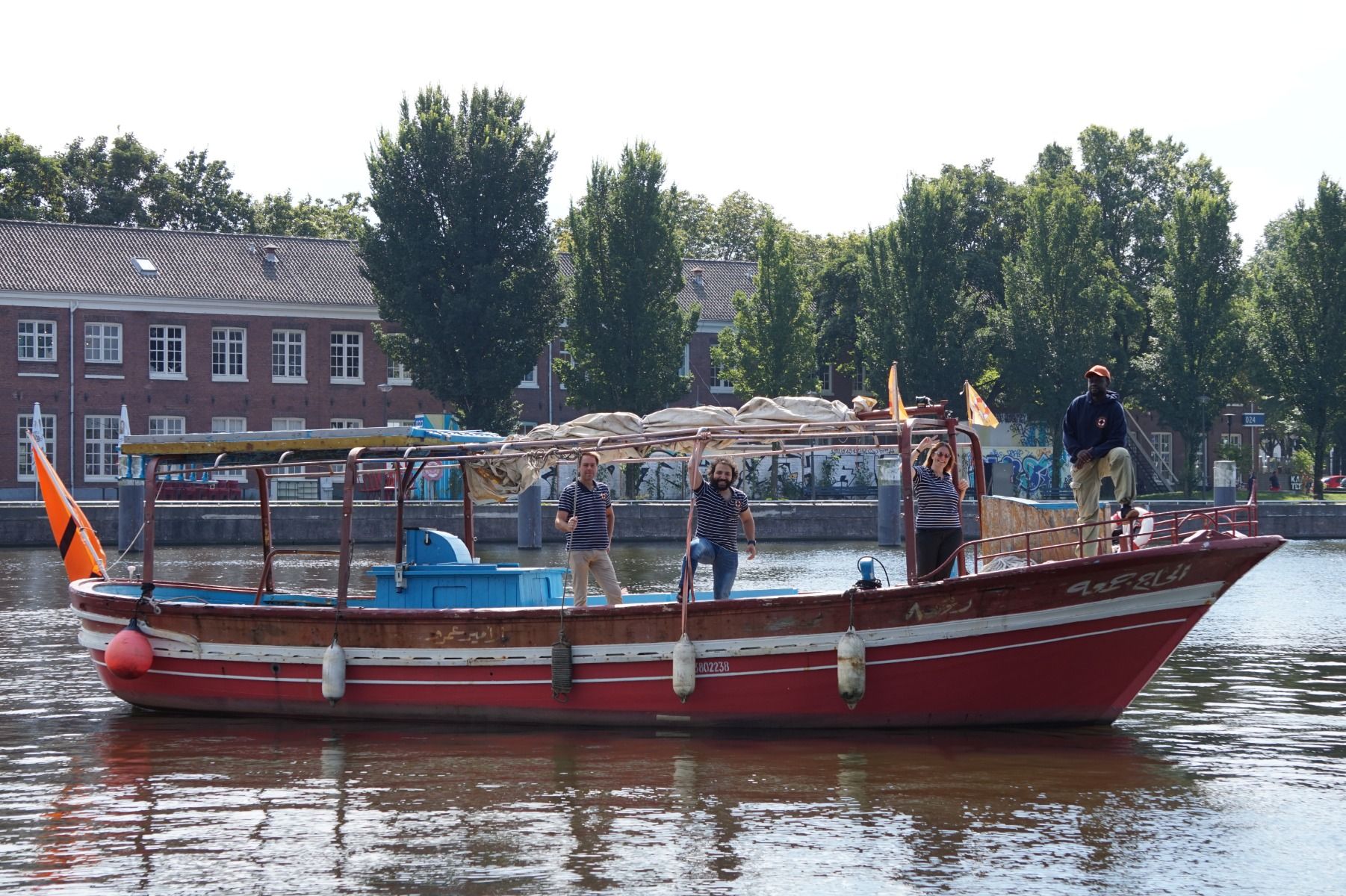 Rondvaart met de grote boot