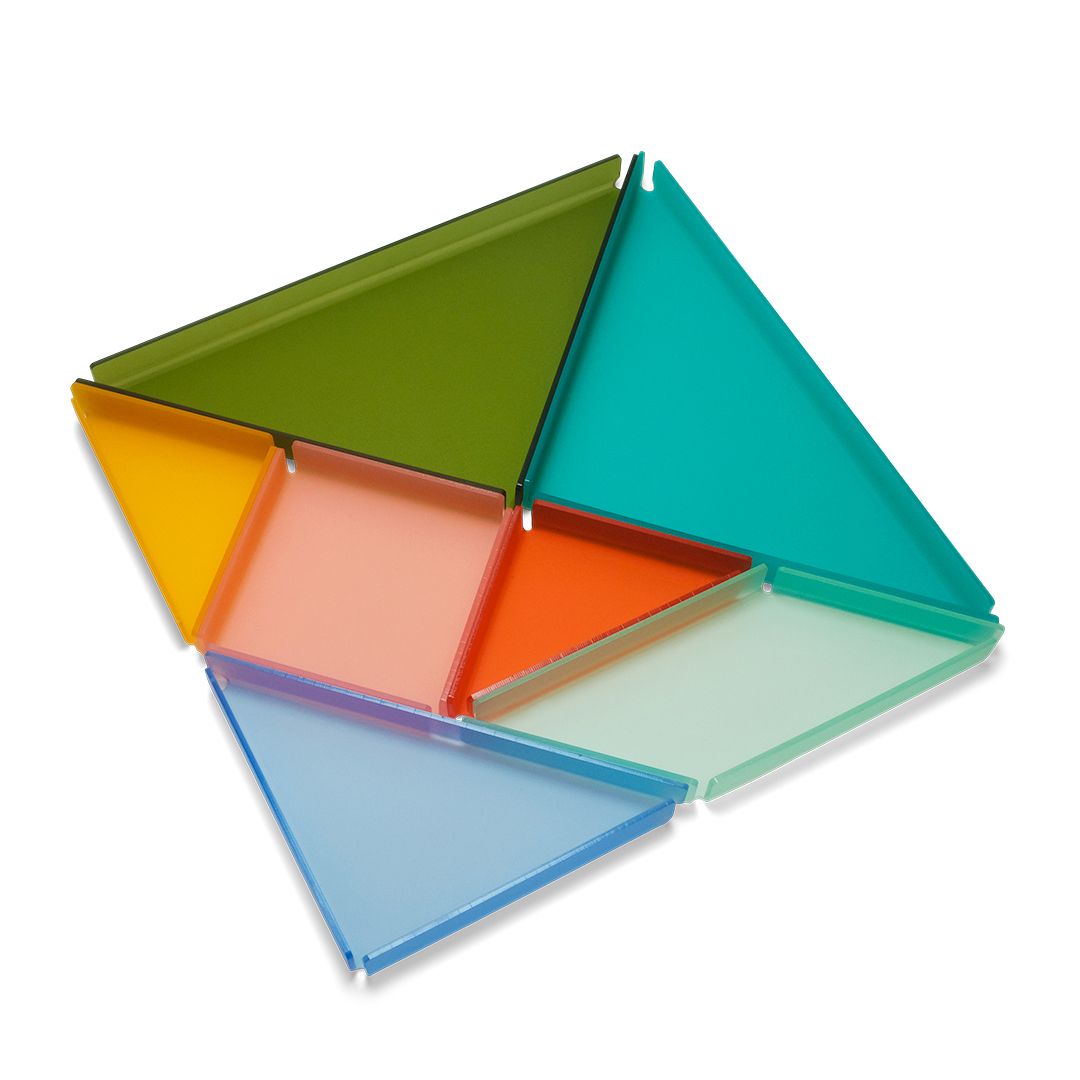 Tangram organizer - frost