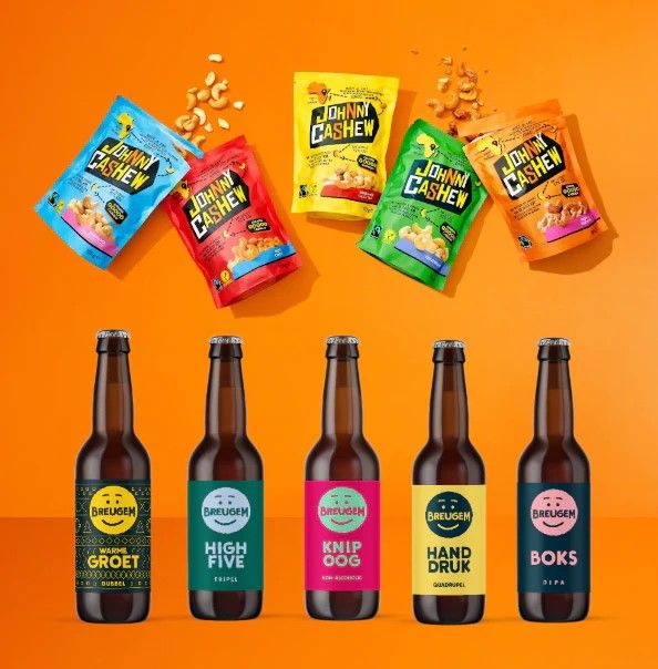 Breugem Bier & Johnny Cashew Borrelbox